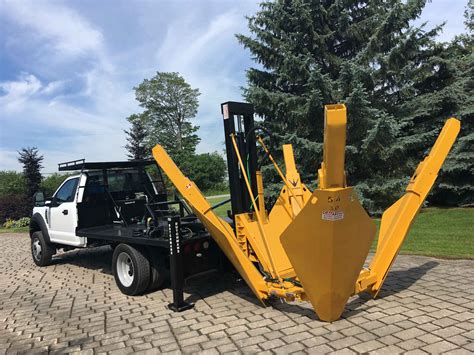 used truck mounted tree spade for sale